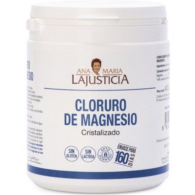 Comprar ANA MARIA LAJUSTICIA CLORURO DE MAGNESIO CRISTALIZADO 400 G al mejor precio en NuestraFarma, tu farmacia online