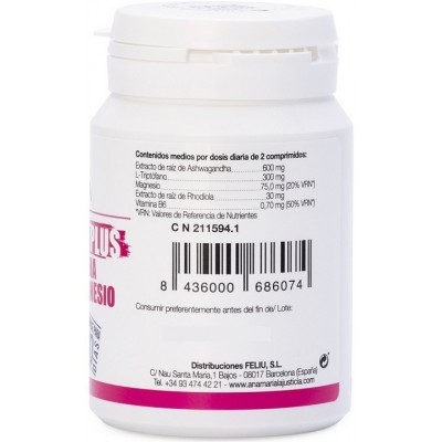 Comprar ANA MARIA LAJUSTICIA TRIPTOFANO PLUS CON ASHWAGANDHA + RHODIOLA + MAGNESIO 60 COMPRIMIDOS al mejor precio en NuestraFarma, tu farmacia online