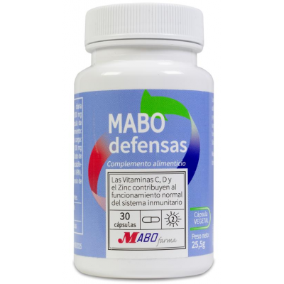 Comprar MABO DEFENSAS 30 CAPSULAS al mejor precio en NuestraFarma, tu farmacia online