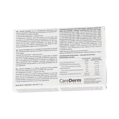 Comprar CAREVIT COMPLEX 20 CAPSULAS al mejor precio en NuestraFarma, tu farmacia online