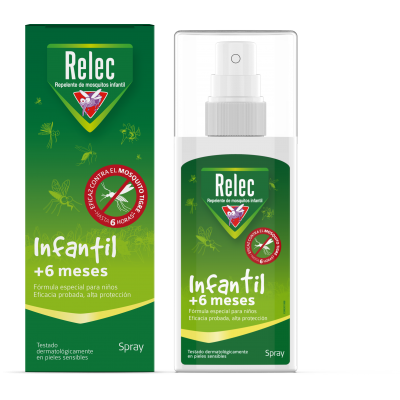 Comprar RELEC INFANTIL +6 MESES REPELENTE 100 ML al mejor precio en NuestraFarma, tu farmacia online