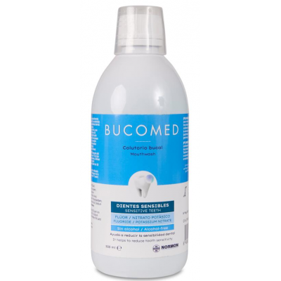 Comprar BUCOMED COLUTORIO DIENTES SENSIBLES 500 ML al mejor precio en NuestraFarma, tu farmacia online