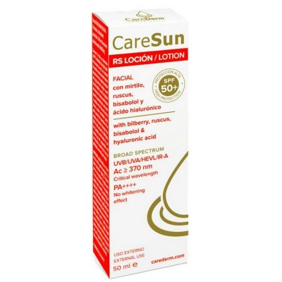 Comprar CARESUN LOCION RS SPF 50+ 50 ML al mejor precio en NuestraFarma, tu farmacia online
