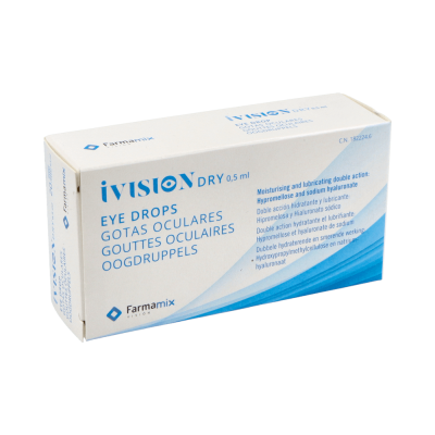 Comprar IVISION DRY GOTAS OCULARES 20 UNIDOSIS 0,5 ML al mejor precio en NuestraFarma, tu farmacia online
