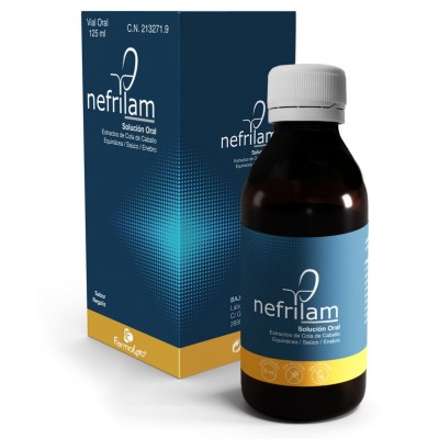 Comprar NEFRILAM 125 ML SABOR FRUTOS REGALIZ al mejor precio en NuestraFarma, tu farmacia online
