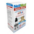 NEILMED SINUS RINSE NIÑOS KIT FRASCO 120 ML + 30 SOBRES