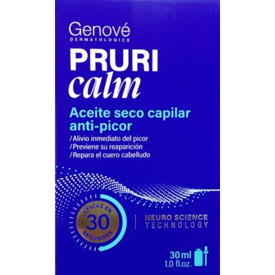 Comprar PRURICALM ACEITE SECO CAPILAR ANTI-PICOR 30 ML al mejor precio en NuestraFarma, tu farmacia online