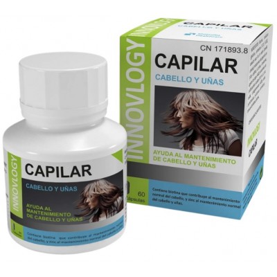 Comprar INNOVLOGY CAPILAR 60 CAPSULAS al mejor precio en NuestraFarma, tu farmacia online