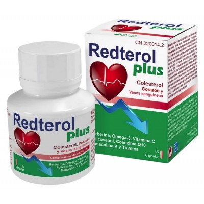 Comprar REDTEROL PLUS 60 CAPSULAS al mejor precio en NuestraFarma, tu farmacia online