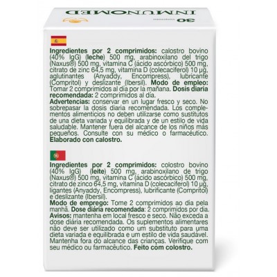 Comprar INMUNOMED 30 CAPSULAS al mejor precio en NuestraFarma, tu farmacia online