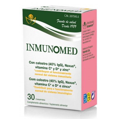 Comprar INMUNOMED 30 CAPSULAS al mejor precio en NuestraFarma, tu farmacia online