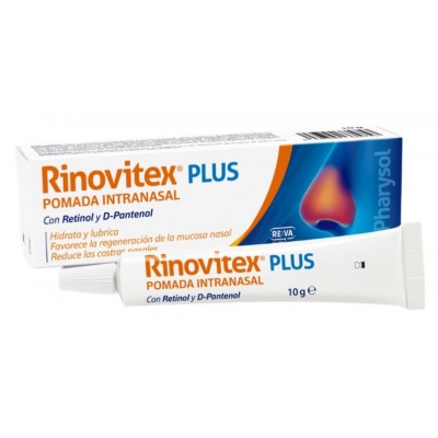 Comprar RINOVITEX PLUS POMADA INTRANASAL PHARYSOL 10 G al mejor precio en NuestraFarma, tu farmacia online