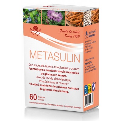 Comprar METASULIN 60 CÁPSULAS al mejor precio en NuestraFarma, tu farmacia online