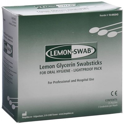 Comprar BASTONCILLOS BUCALES GLICERINA-LIMON 25X3U al mejor precio en NuestraFarma, tu farmacia online