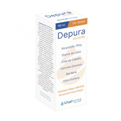 Comprar DEPURA SOLUCION 150 ML al mejor precio en NuestraFarma, tu farmacia online