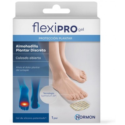 Comprar FLEXIPRO ALMOHADILLA PLANTAR 2 UNIDADES DISCRETA al mejor precio en NuestraFarma, tu farmacia online