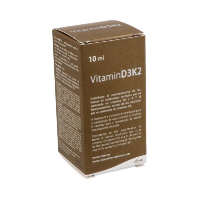 Comprar VITAE VITAMINA D3K2 10 ML al mejor precio en NuestraFarma, tu farmacia online