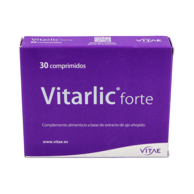 Comprar VITAE VITARLIC FORTE 30 COMPRIMIDOS al mejor precio en NuestraFarma, tu farmacia online