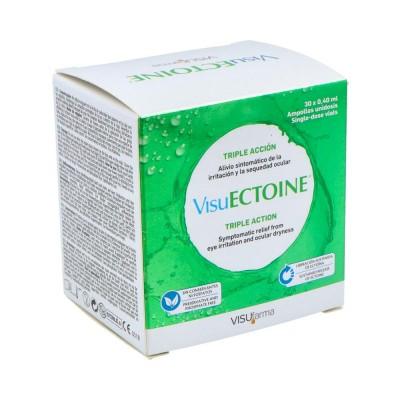 Comprar VISUECTOINE 30 AMPOLLAS UNIDOSIS 0,4 ML al mejor precio en NuestraFarma, tu farmacia online