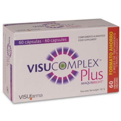 Comprar VISUCOMPLEX PLUS 60 CAPSULAS FORMATO AHORRO al mejor precio en NuestraFarma, tu farmacia online
