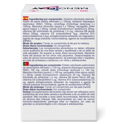 Comprar MENOPLAY 30 COMPRIMIDOS al mejor precio en NuestraFarma, tu farmacia online
