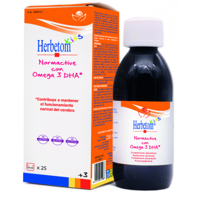Comprar HERBETOM KIDS NORMACTIVE 250 ML al mejor precio en NuestraFarma, tu farmacia online