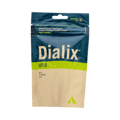 Comprar VETNOVA DIALIX UT-5 30 CHEWS al mejor precio en NuestraFarma, tu farmacia online