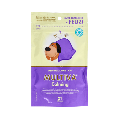 Comprar VETNOVA MULTIVA CALMING MEDIUM & LARGE DOGS 25 CHEWS al mejor precio en NuestraFarma, tu farmacia online