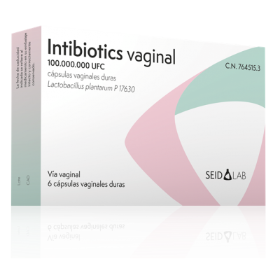 Comprar INTIBIOTICS VAGINAL 100.000.000 UFC 6 CAPSULAS VAGINALES al mejor precio en NuestraFarma, tu farmacia online