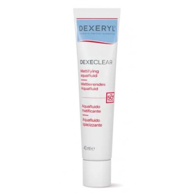 Comprar DEXERYL DEXECLEAR AQUAFLUIDO MATIFICANTE SPF 50+ 40 ML al mejor precio en NuestraFarma, tu farmacia online
