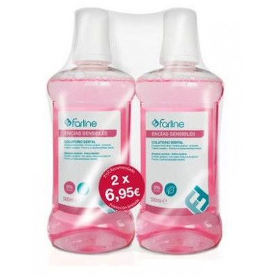 Comprar FARLINE ENCIAS SENSIBLES COLUTORIO 2 X 500 ML al mejor precio en NuestraFarma, tu farmacia online