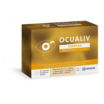Comprar OCUALIV COMPLEX 30 CAPSULAS al mejor precio en NuestraFarma, tu farmacia online