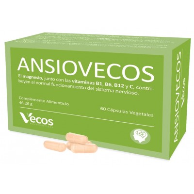 Comprar ANSIOVECOS 60 CAPSULAS al mejor precio en NuestraFarma, tu farmacia online