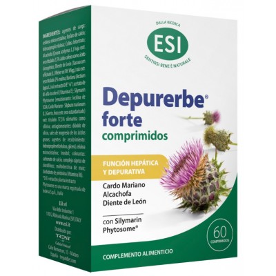 Comprar ESI DEPURERBE FORTE 60 COMPRIMIDOS al mejor precio en NuestraFarma, tu farmacia online