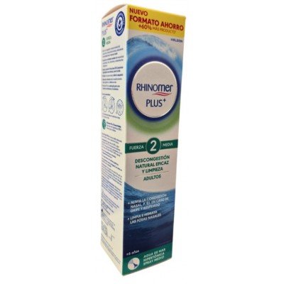 Comprar RHINOMER PLUS ADULTOS FUERZA 2 MEDIA SPRAY 200 ML al mejor precio en NuestraFarma, tu farmacia online