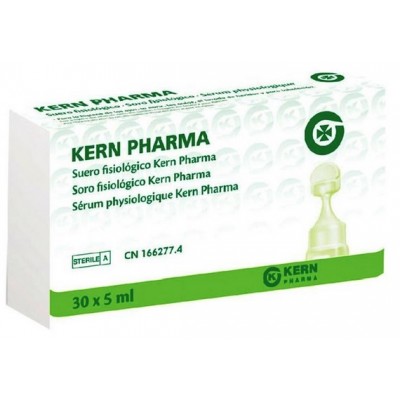 Comprar KERN PHARMA SUERO FISIOLOGICO 30 UNIDADES 5 ML al mejor precio en NuestraFarma, tu farmacia online