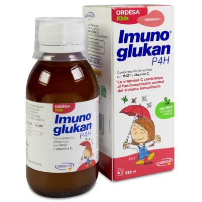 Comprar IMUNOGLUKAN P4H 120 ML al mejor precio en NuestraFarma, tu farmacia online