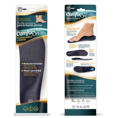 Comprar PRIM COMFORSIL PLANTILLA ORTOPEDICA FASCITIS PLANTAR TALLA S 35-38 1 PAR al mejor precio en NuestraFarma, tu farmacia online