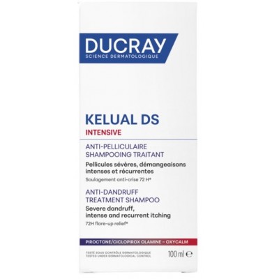 Comprar DUCRAY KELUAL DS INTENSIVE CHAMPU TRATANTE ANTICASPA 100 ML al mejor precio en NuestraFarma, tu farmacia online