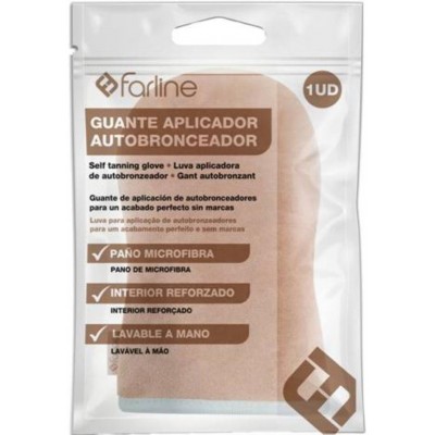 Comprar GUANTE APLICADOR AUTOBRONCEADOR FARLINE 1 UNIDAD al mejor precio en NuestraFarma, tu farmacia online