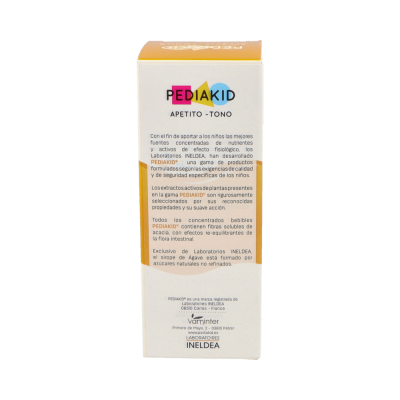 Comprar PEDIAKID APETITO-TONO JARABE 125 ML SABOR FRAMBUESA al mejor precio en NuestraFarma, tu farmacia online