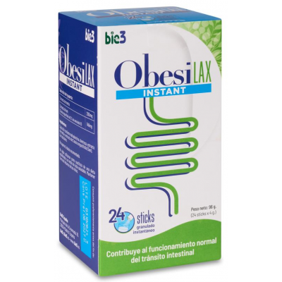 Comprar BIE3 OBESILAX INSTANT 24 STICKS al mejor precio en NuestraFarma, tu farmacia online