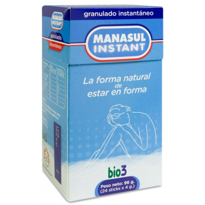 Comprar MANASUL INSTANT 24 STICKS al mejor precio en NuestraFarma, tu farmacia online