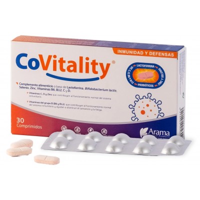 Comprar COVITALITY 30 COMPRIMIDOS al mejor precio en NuestraFarma, tu farmacia online