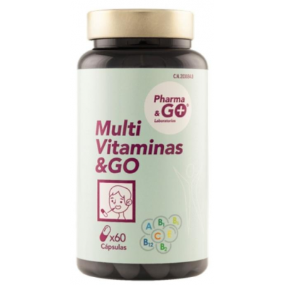 Comprar PHARMA & GO MULTIVITAMINAS 60 CAPSULAS al mejor precio en NuestraFarma, tu farmacia online