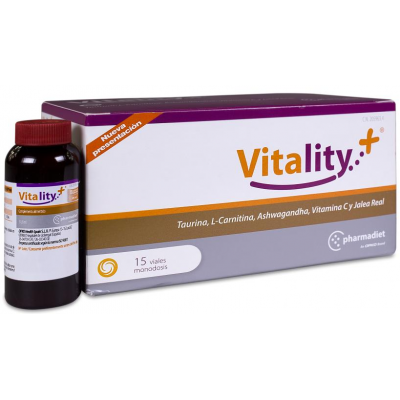 Comprar VITALITY PLUS 15 VIALES MONODOSIS al mejor precio en NuestraFarma, tu farmacia online