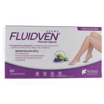 Comprar FLUIDVEN PIERNAS LIGERAS 60 COMPRIMIDOS al mejor precio en NuestraFarma, tu farmacia online