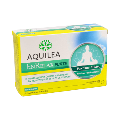 Comprar AQUILEA ENRELAX FORTE 30 COMPRIMIDOS al mejor precio en NuestraFarma, tu farmacia online