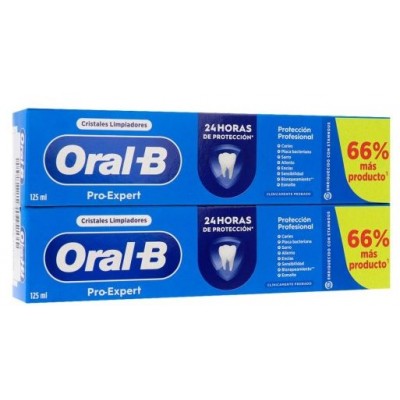 Comprar ORAL-B PRO EXPERT PROTECCION PROFESIONAL PASTA 2 X 125 ML al mejor precio en NuestraFarma, tu farmacia online