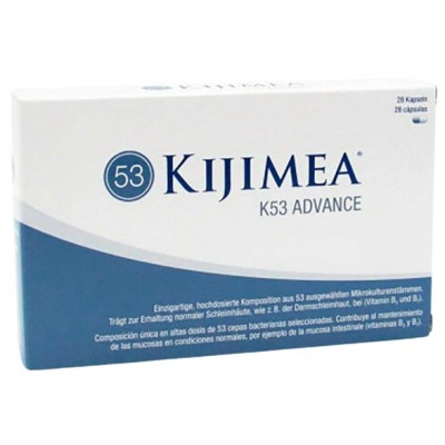 Comprar KIJIMEA K53 ADVANCE 28 CAPSULAS al mejor precio en NuestraFarma, tu farmacia online
